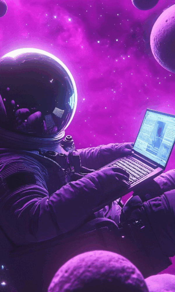 Contoh desain visual konten media sosial