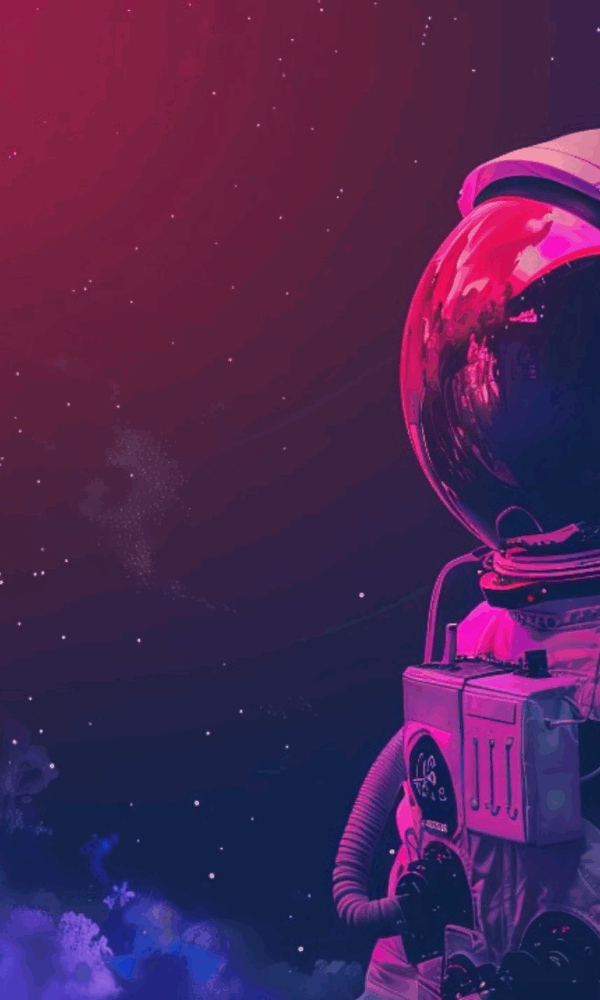 Ilustrasi konten edukasi digital di media sosial