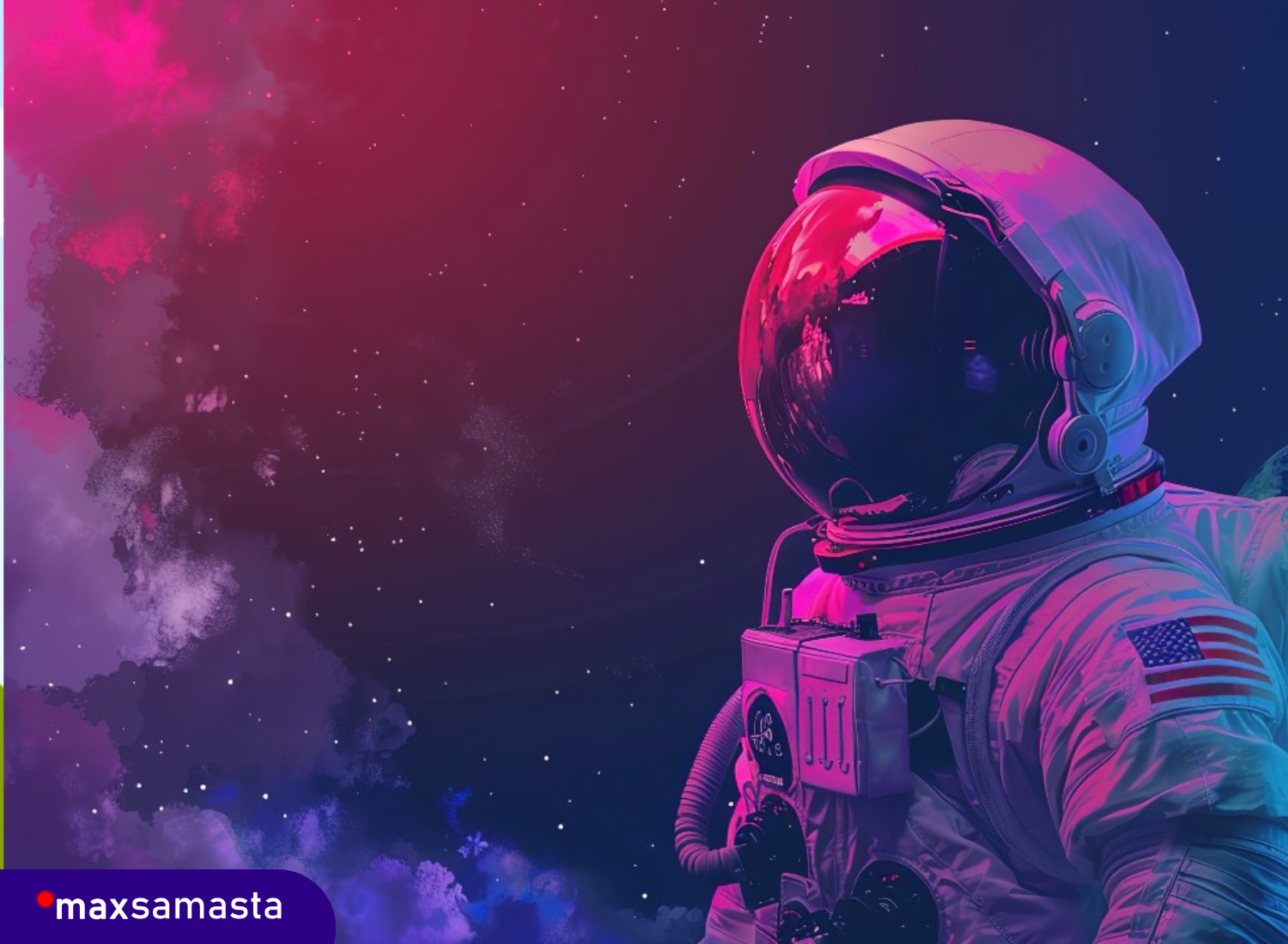 Ilustrasi konten edukasi digital di media sosial