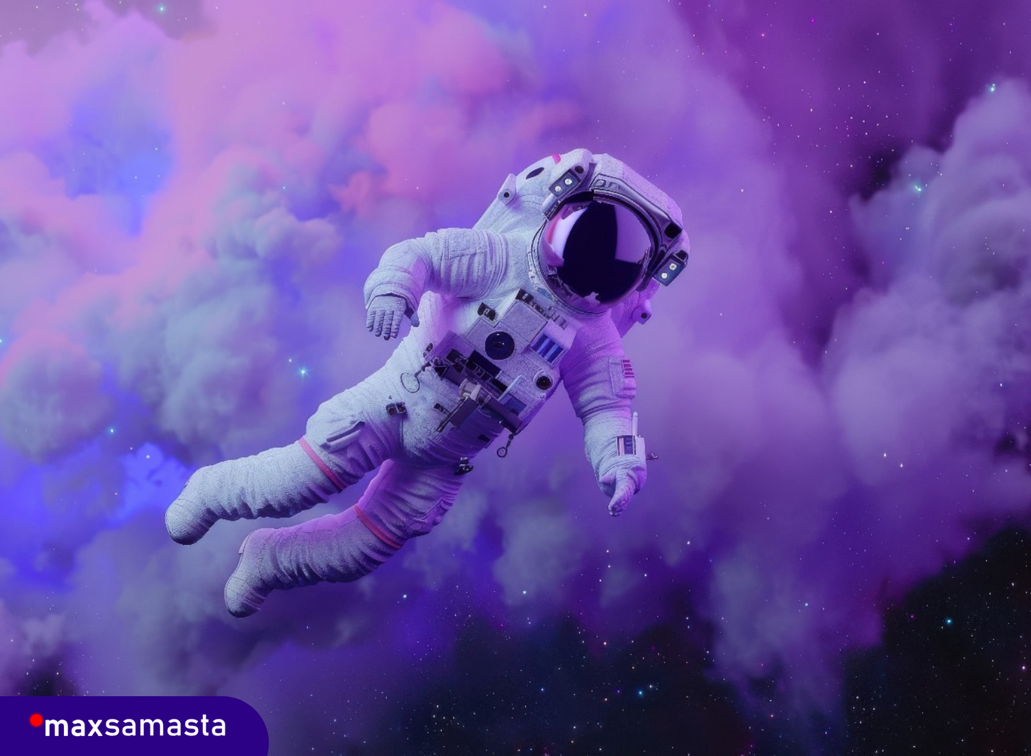 Seorang kreator sedang melakukan live streaming dengan pencahayaan profesional