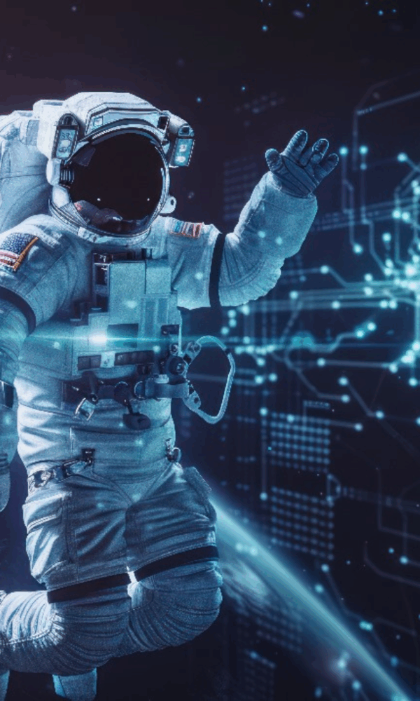 Ilustrasi teknologi pelayanan meningkatkan kualitas bisnis