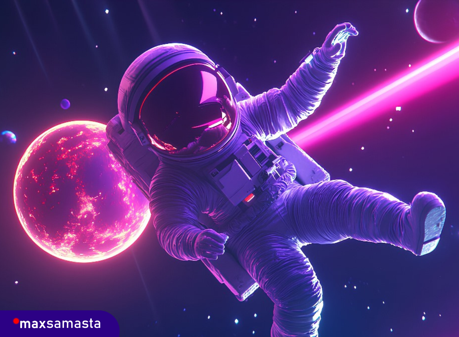 Ilustrasi Integrasi Frontend Backend profesional Maxsamasta