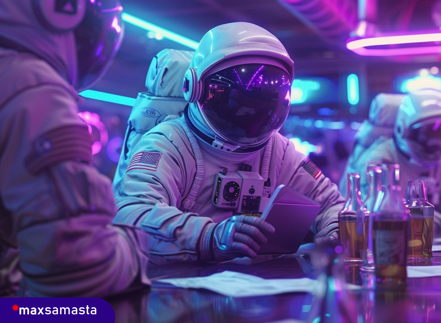 Pembuatan Konten Podcast Bisnis bersama Maxsamasta